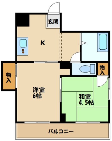 第１廣田マンションの物件間取画像